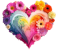 Unity Habits logo small heart with flowers