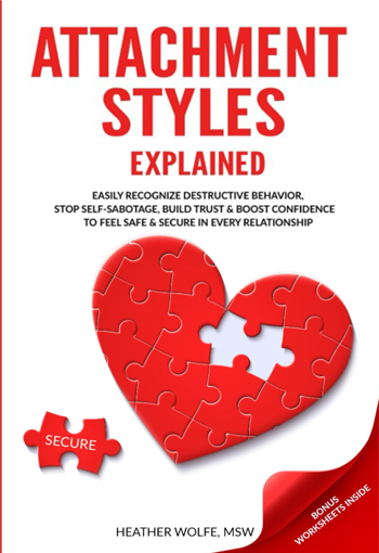 Attachment Styles Explained by Heather Wolfe - Book Cover Image