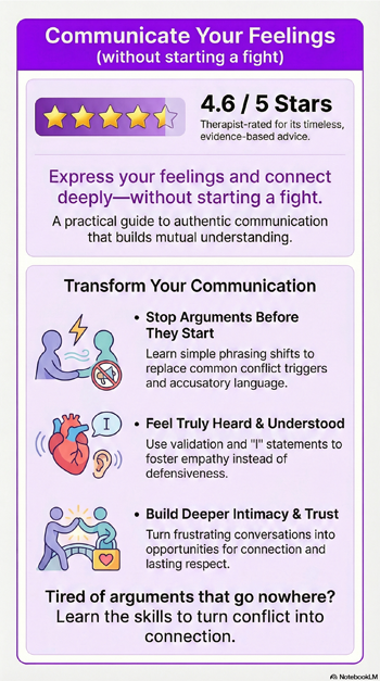 communicate-your-feelings-without-starting-a-fight book infographic