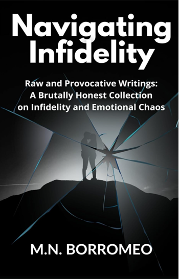 Book cover of Navigating Infidelity: Raw and Provocative Writings by M N Borromeo