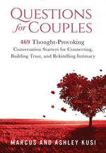 Book cover of Questions for Couples by Marcus and Ashley Kusi
