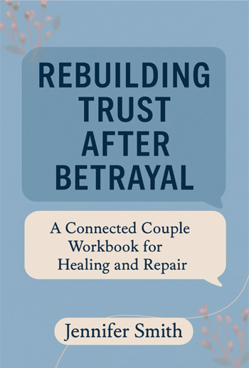 Rebuilding Trust After Betrayal: A Connected Couple Workbook for Healing and Repair by Jennifer Smith - Book Cover Image