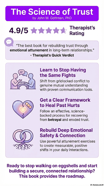 The Science of Trust book infographic